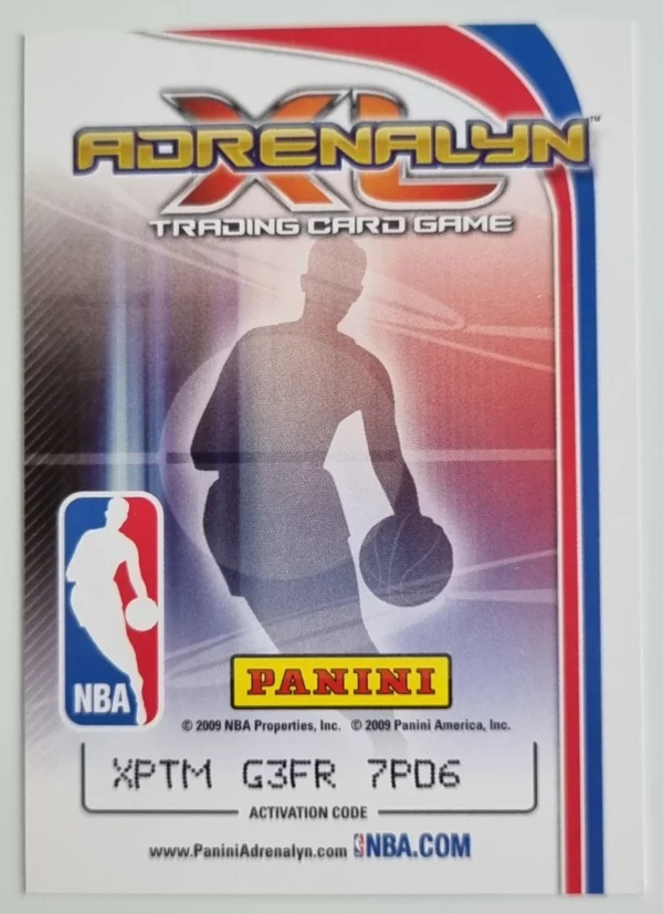 2009-10 Adrenalyn XL #72 Austin Daye RC – Image 2