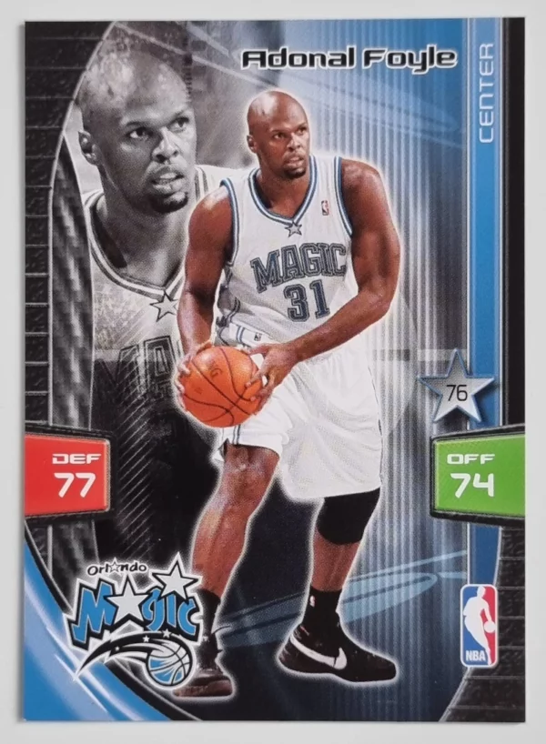 2009-10 Adrenalyn XL #99 Adonal Foyle