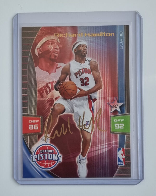 2009-10 Adrenalyn XL Extra Signature #10 Richard Hamilton