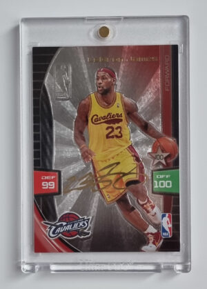2009-10 Adrenalyn XL Ultimate Signature #15 LeBron James