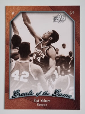 2009-10 Greats of the Game #33 Rick Mahorn