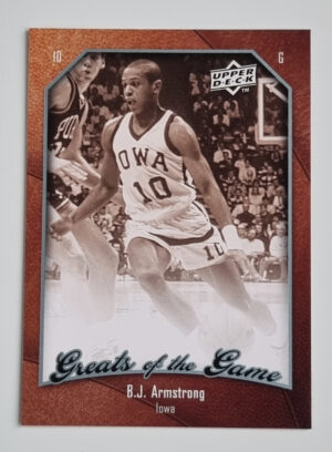 2009-10 Greats of the Game #8 B.J. Armstrong