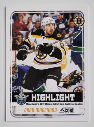 2011-12 Score #500 Brad Marchand HL