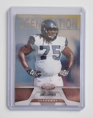 2011 Certified #190 James Carpenter RC