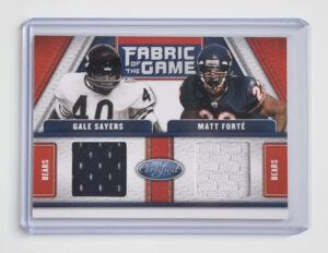 2011 Certified Fabric of the Game Combos #12 Gale Sayers/150/Matt Forte