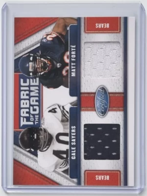 2011 Certified Fabric of the Game Combos #12 Gale Sayers/150/Matt Forte