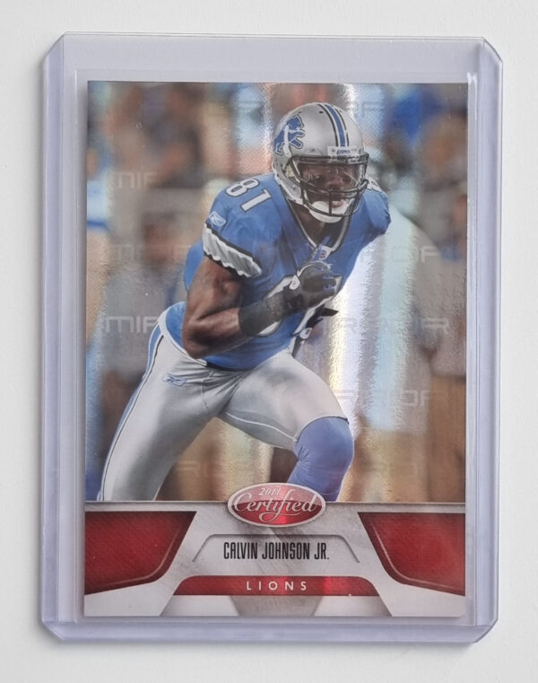 2011 Certified Mirror Red #49 Calvin Johnson
