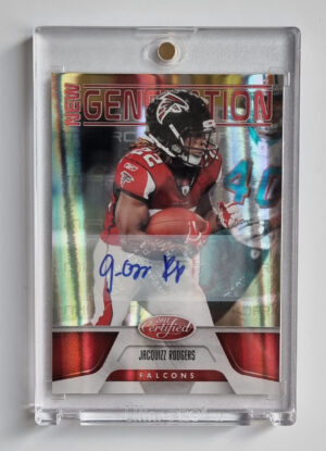 2011 Certified Mirror Red Signatures #188 Jacquizz Rodgers/250