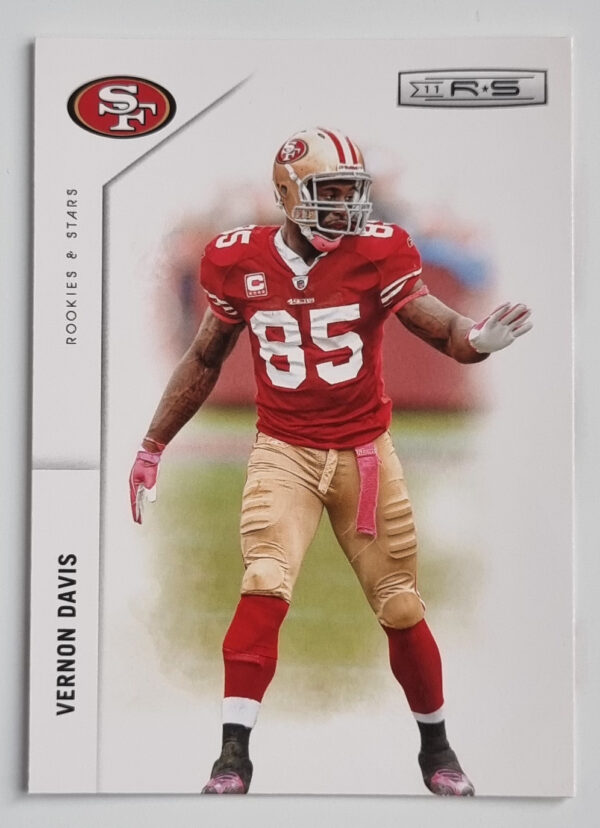 2011 Rookies and Stars #128 Vernon Davis