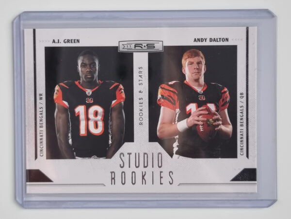 2011 Rookies and Stars Studio Rookies Combos #8 A.J. Green/Andy Dalton