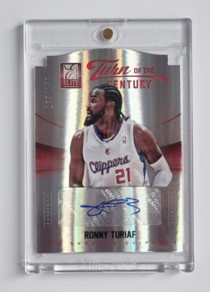 2012-13 Elite Turn of the Century Autographs #55 Ronny Turiaf/149