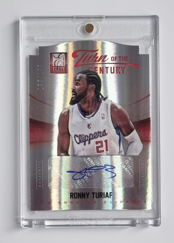 2012-13 Elite Turn of the Century Autographs #55 Ronny Turiaf/149