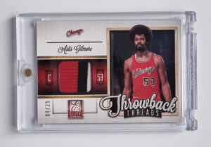 2012-13 Elite Throwback Threads Prime #21 Artis Gilmore