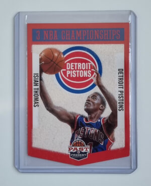 2012-13 Panini Past and Present Championship Banners #6 Isiah Thomas