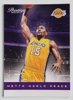 2012-13 Prestige #144 Metta World Peace