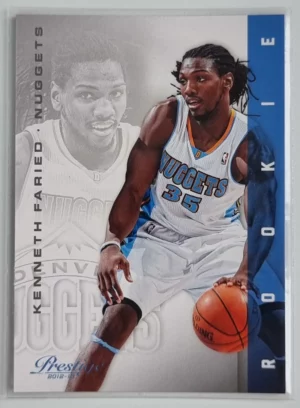 2012-13 Prestige #158 Kenneth Faried RC