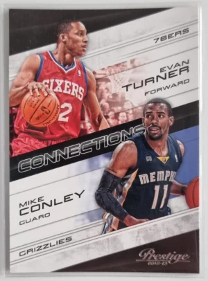 2012-13 Prestige Connections #14 Evan Turner/Mike Conley
