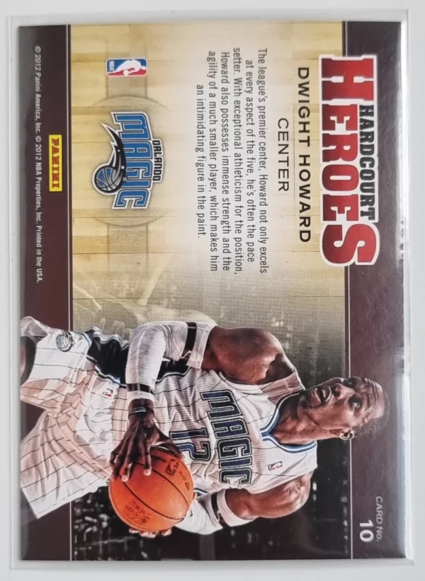 2012-13 Prestige Hardcourt Heroes #10 Dwight Howard – Image 2