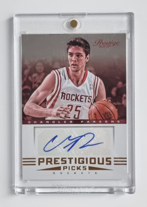 2012-13 Prestige Prestigious Picks Signatures #32 Chandler Parsons