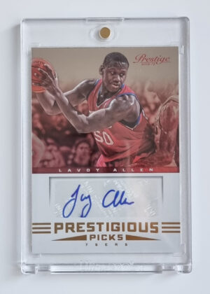 2012-13 Prestige Prestigious Picks Signatures #42 Lavoy Allen
