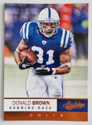 2012 Absolute Retail #21 Donald Brown