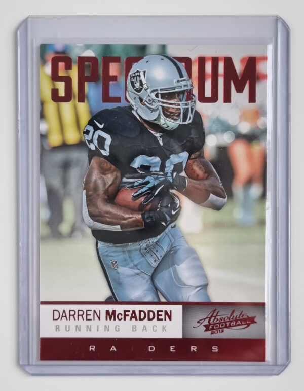 2012 Absolute Spectrum Red Retail #70 Darren McFadden