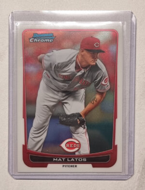 2012 Bowman Chrome #7 Mat Latos