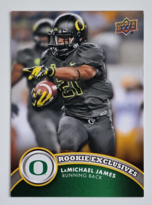 2012 Upper Deck Rookie Exclusives #RELJ LaMichael James