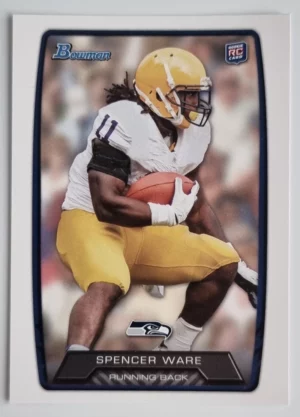 2013 Bowman #193 Spencer Ware RC