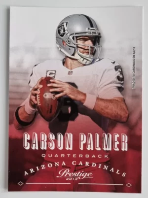 2013 Prestige #1 Carson Palmer