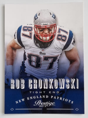 2013 Prestige #117 Rob Gronkowski