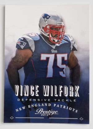 2013 Prestige #119 Vince Wilfork