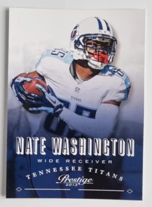 2013 Prestige #191 Nate Washington