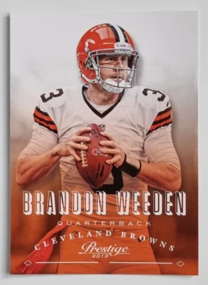 2013 Prestige #45 Brandon Weeden
