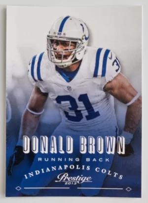 2013 Prestige #87 Donald Brown