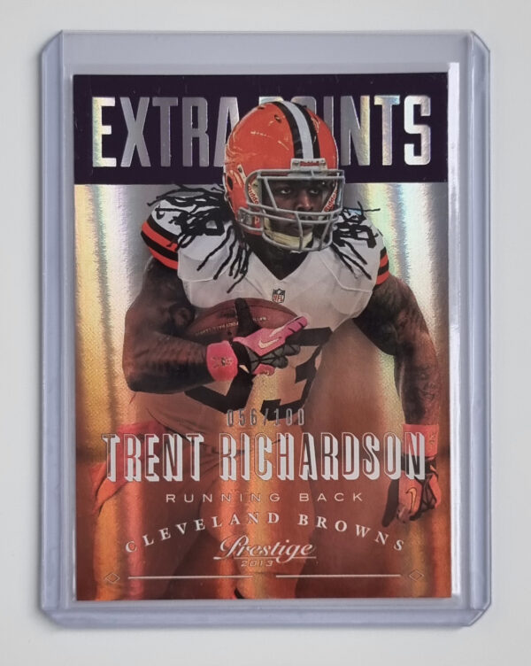 2013 Prestige Extra Points Purple #49 Trent Richardson