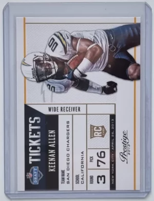 2013 Prestige NFL Draft Tickets #7 Keenan Allen
