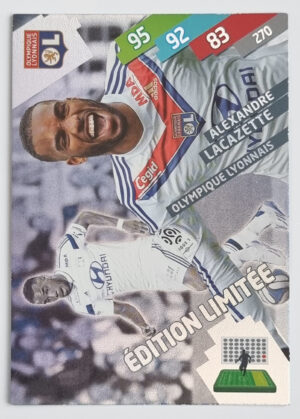 2014-15 Adrenalyn XL Ligue 1 #Edition Limitée Alexandre Lacazette