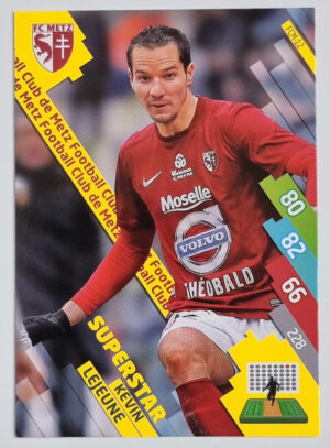 2014-15 Adrenalyn XL Ligue 1 #FCM12 Kevin Lejeune/Superstar