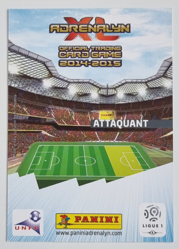 2014-15 Adrenalyn XL Ligue 1 #OGCN11 Neal Maupay/Rising Star – Image 2