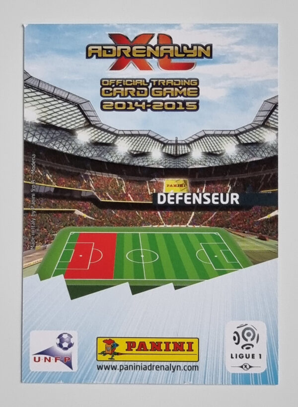 2014-15 Adrenalyn XL Ligue 1 #OM4 Benjamin Mendy – Image 2