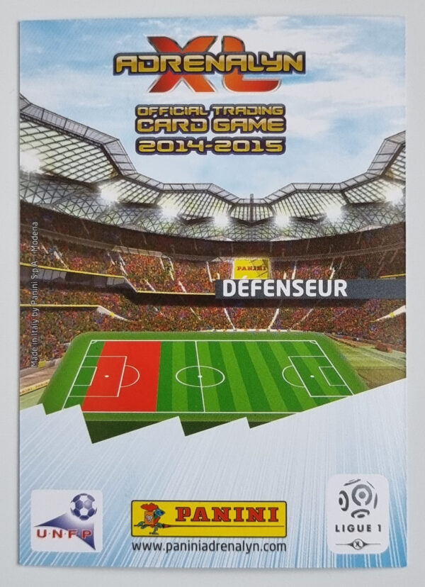 2014-15 Adrenalyn XL Ligue 1 #SRFC13 Sylvain Armand/Defensive Rock – Image 2