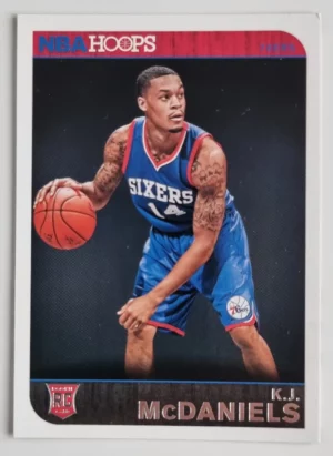 2014-15 Hoops #286 K.J. McDaniels RC