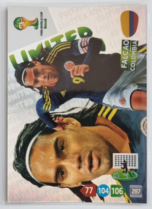 2014 Adrenalyn XL World Cup Brazil Limited Edition #LERF Radamel Falcao