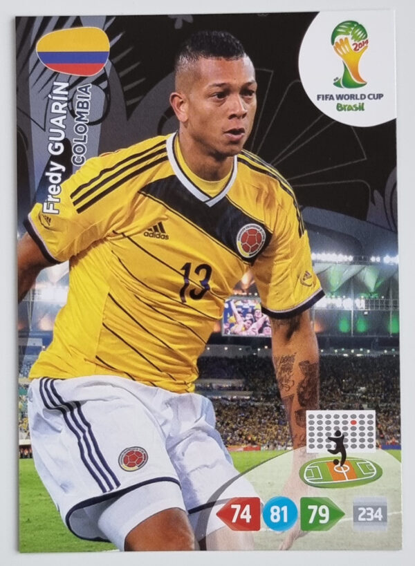 2014 Adrenalyn XL World Cup Brazil #NNO Fredy Guarin