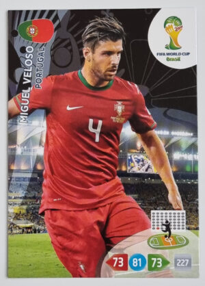 2014 Adrenalyn XL World Cup Brazil #NNO Miguel Veloso
