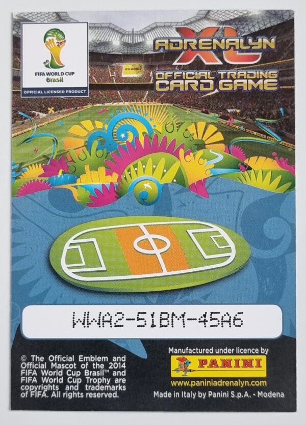 2014 Adrenalyn XL World Cup Brazil #NNO Yohan Cabaye – Image 2