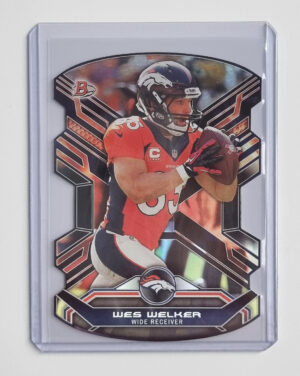 2014 Bowman Die Cut #29 Wes Welker