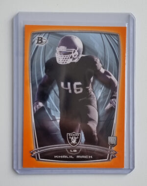 2014 Bowman Orange #R54 Khalil Mack