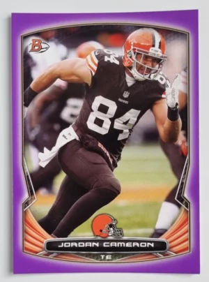 2014 Bowman Purple #V72 Jordan Cameron